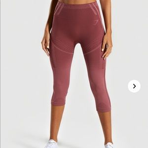 COPY - Gymshark geo seamless cropped leggings